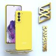 thumbnail image 1 of Funda de silicona sedosa para Samsung Galaxy S21 FE, carcasa protectora completa para teléfono móvil S21 S21Plus S21Ultra 21FE Fivean unisex, 1 of 2