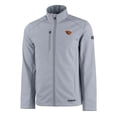 thumbnail image 2 of Men's Cutter & Buck  Gray Oregon State Beavers Evoke Eco Softshell Recycled Full-Zip Jacket, 2 of 3