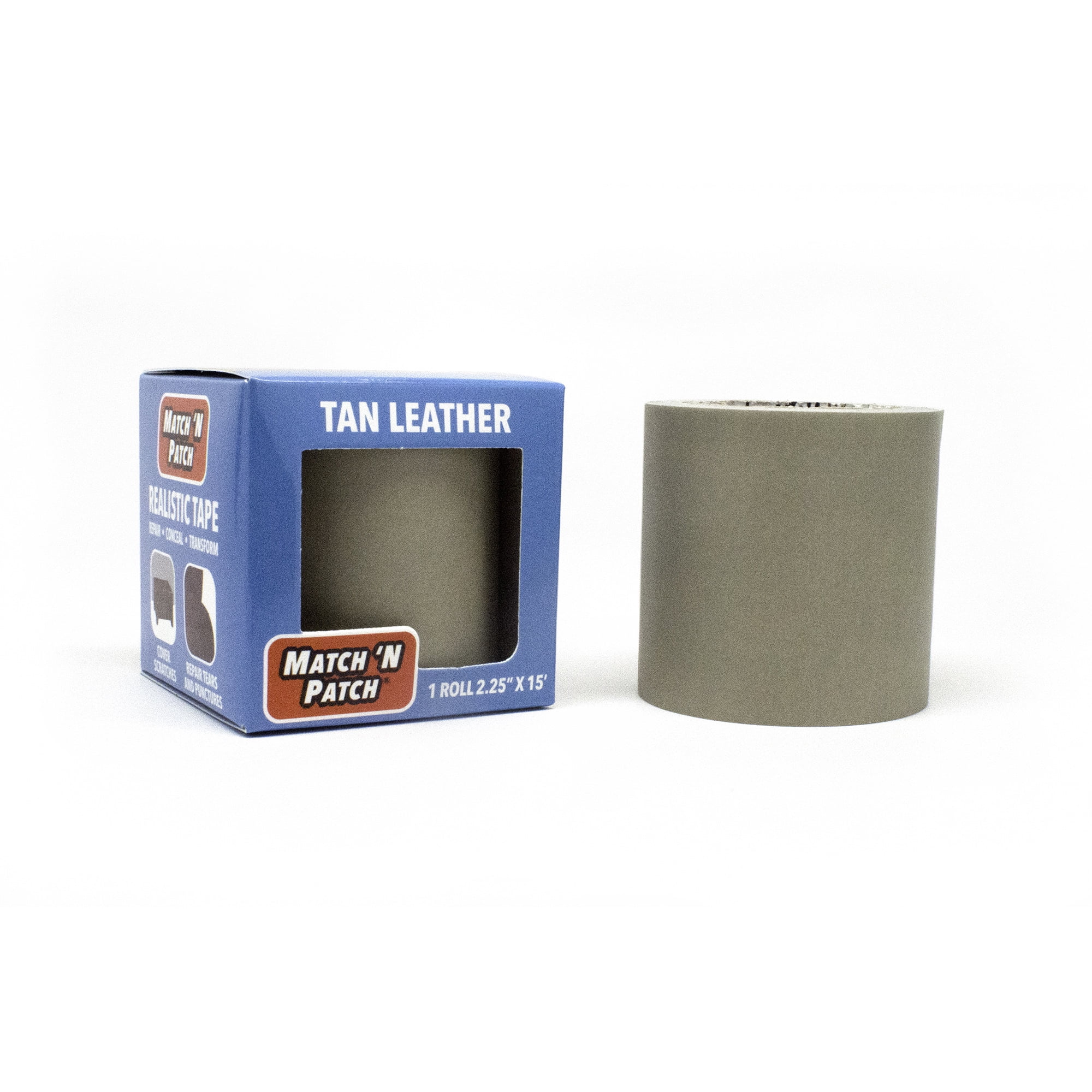 Match 'N Patch Tan Leather Repair Tape, 2.25 in. x 15 ft