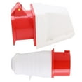 thumbnail image 1 of 3 Phase Plug, Wall Mount Socket 5Pin 3 Phase Waterproof 2 16A  Mount Socket  for Agriculture for Industry, 1 of 8
