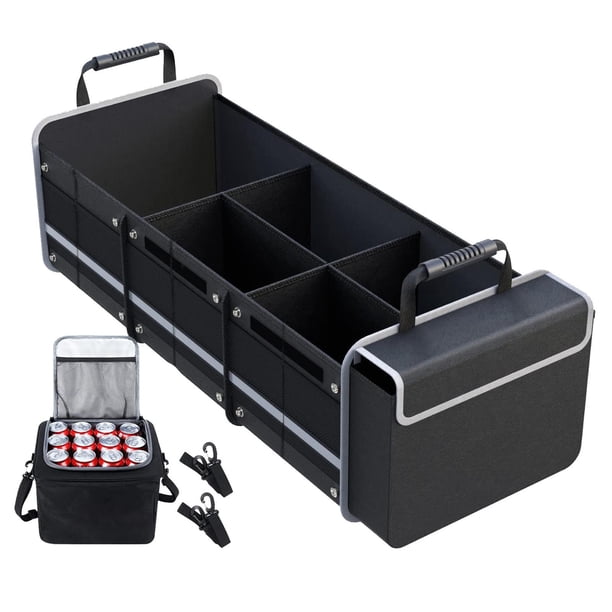 Organizador Plegable perfecl Para Maletero de Coche 5 Compartimentos Asas Reforzadas