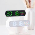 thumbnail image 2 of LED Digital Alarm Clock with Temperature Adjust Brightnesss Date Display Clock Timer Timing Function Clock, 2 of 4