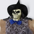 thumbnail image 4 of Skeleton / Zombie Hanging Decoration Figurines Broma Juguete Para Ventana De Pared Y Jardín Gris Yotijar Fantasma colgante de Halloween, 4 of 9
