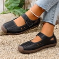 thumbnail image 6 of Xfvqtps Womens Casual Walking Sandals Closed Toe Sandals Hook and Loop Strap Hollow out Breathable Comfortable Shoes, 6 of 9