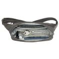 thumbnail image 3 of Riñonera Travelon Anti-Theft Essentials, color humo, 8” ancho x 4” alto x 1,75” profundidad, 3 of 5