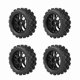 thumbnail image 2 of 4 neumáticos de goma para carretera, llantas hexagonales de 12 mm para coche RC HSP HPI 1/10, 2 of 7
