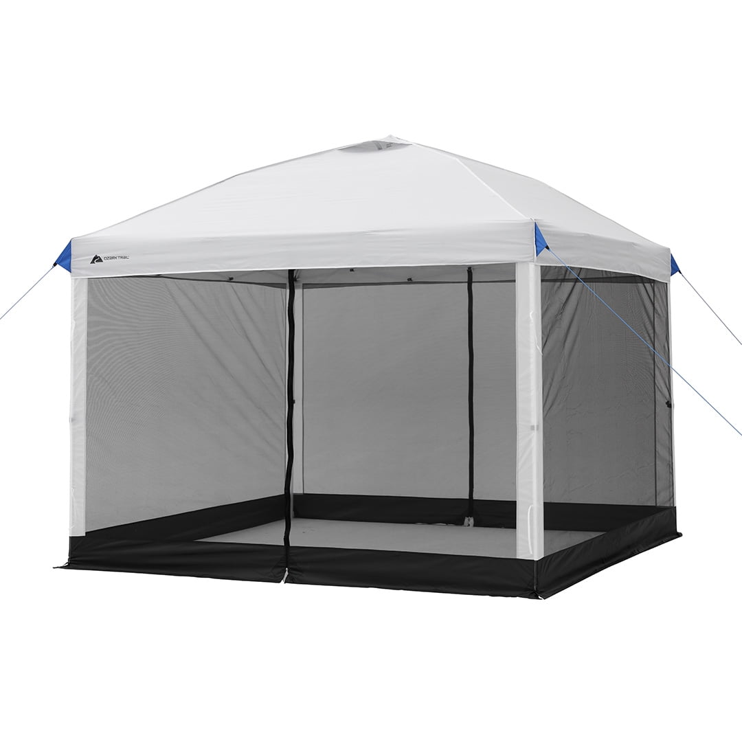 Ozark Trail Zippered Canopy Mesh Curtain Accessory - Walmart.com