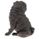 thumbnail image 4 of Plástico Modelo de Animales Figuras Figuras Juguete Decoración Del gar Decoración Negro Pug Sunnimix Figuras de juguete animal, 4 of 8