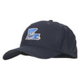 thumbnail image 2 of Louisiana State Flag Map Embroidered Solid Cotton Pro Cap - Navy OSFM, 2 of 5