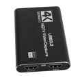 thumbnail image 1 of 4K Video Capture Card, Fast Transfer Speed USB 3.0 Video Capture Card High Stability 1080P 60Hz Excellent Heat Dissipation with Loop Out for Camera, 1 of 7