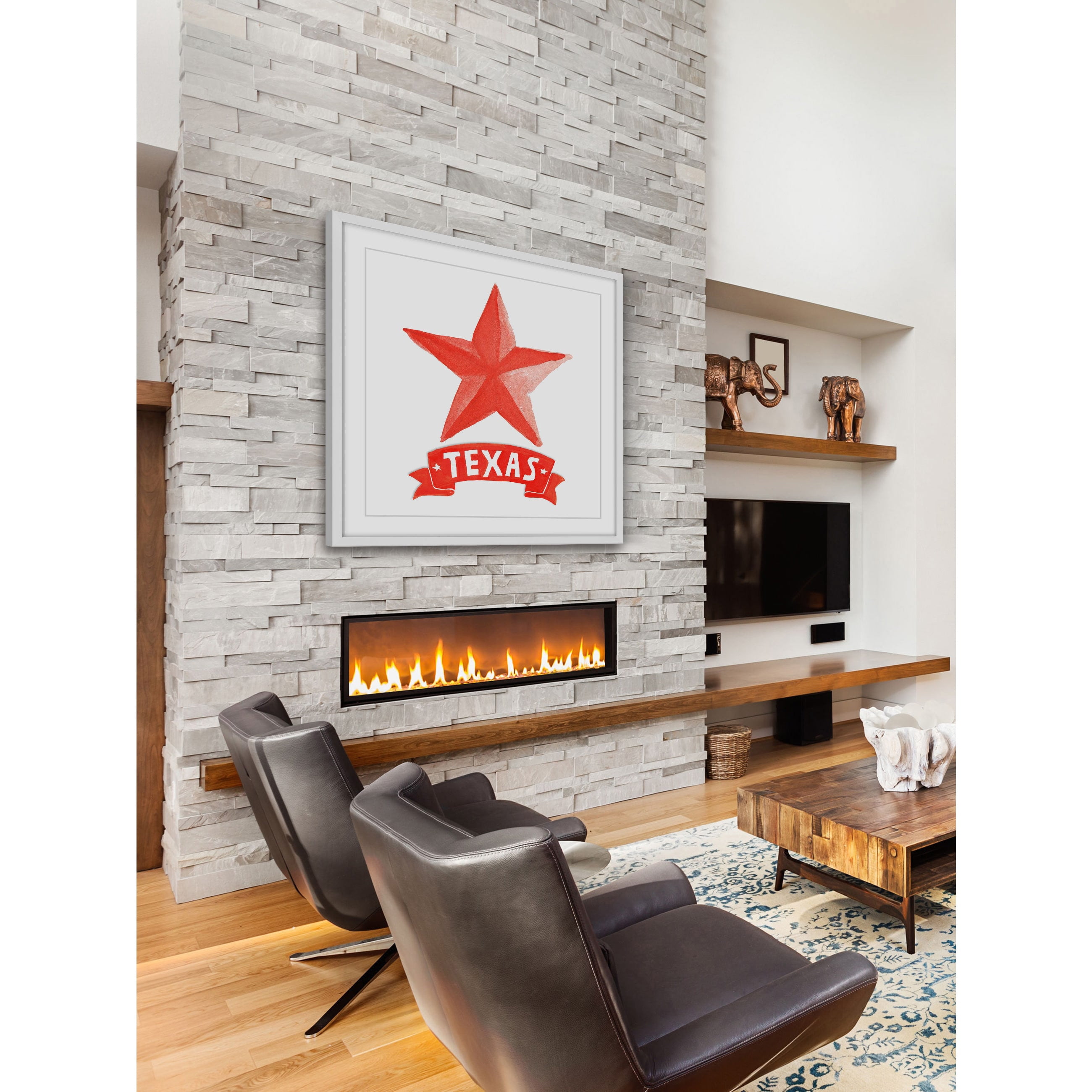 "Texas Me" Framed Painting Print