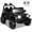 Black, variant on ANPOO 12V Kids Powered Ride on Truck Car with Parent Remote Control, Electric Battery Powered Ride on Toys w/ 3-Speed, Suspension, LED Lights, Music, Bluetooth, MP3