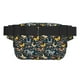 thumbnail image 3 of Fotbe Flowers Butterfly Cangurera Cuadrada con Estampado de Doble Capa, Bolsa de Cintura Ajustable Mini para Hombres y Mujeres, 3 of 9
