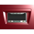 thumbnail image 2 of North Dakota State Bison Chrome License Plate Frame, 2 of 6
