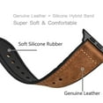 thumbnail image 2 of BXUXOHS Compatible with Apple Watch Bands iwatch Bands 41mm 40mm 38mm 45mm 44mm 49mm 42mm Genuine Leather Strap for iWatch Series 9 8 7 SE 6 5 4 3 2 1 Ultra, 2 of 12