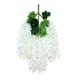 thumbnail image 1 of Flores artificiales de glicina, guirnalda colgante de glicina falsa, cadena de flores de seda sintética para arco de boda, ceremonia, fiesta, jardín, hogar, decoración de fondo., 1 of 8