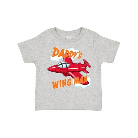 

Inktastic Daddys Wingman for Fathers Day Gift Toddler Boy or Toddler Girl T-Shirt