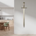 thumbnail image 5 of ZenCart Wall Mount Medieval Swords Holder High Durability Strong Load-bearing Easy Installation Swords Display Stand, 5 of 8