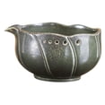 thumbnail image 1 of Rallador de de cerámica, cuenco para pasta de , utensilio de cocina decorativo y fácil de usar, herramienta de cocina para restaurantes de con Verde oscuro, 1 of 8