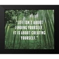 thumbnail image 2 of ArtsyQuotes 18x15 Black Modern Framed Museum Art Print Titled - Artsy Quotes Quote: Creating Yourself, 2 of 5