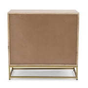 Powell Janie Rattan Cabinet Three Drawers