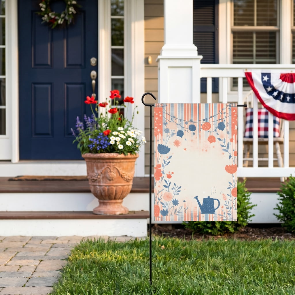 250th Anniversary USA Garden Flag 28x40" 250 Flags for Outside Patriotic Porch Decor