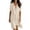 Beige, variant on Tqcoqu Summer Dresses for Women,Casual Short Sleeve Knee Length Gauze Shirt Dress,Collared Beach Vacation Sundresses,Army Green Women's S-XXL
