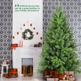 thumbnail image 2 of Soilhill 5ft Christmas Tree w/756 PE & PVC Tips, Hinged, Easy-Setup, Metal Base - Holiday Decor, 2 of 7