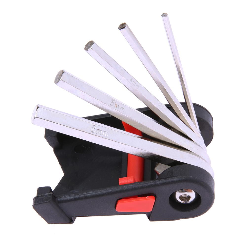 Bicycle Mini Folding Tool Moutain Road Bike Multi Tool Repair Tools Kit Wrench 