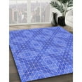 thumbnail image 3 of Ahgly Company Machine Washable Indoor Rectangle Transitional Sky Blue Area Rugs, 2' x 3', 3 of 7