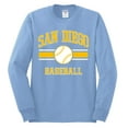 thumbnail image 2 of Wild Bobby City of San Diego Baseball Fantasy Fan Sports Men's Long Sleeve T-Shirt, Light Blue, Large, 2 of 6