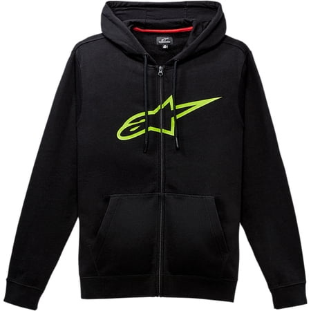 Alpinestars Ageless II Mens Zip Up Hoody Black/Green MD