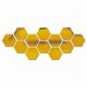 thumbnail image 2 of Hexagonal Wall Stickers, 12 Pcs Large Removable Acrylic Mirror Wall Stickers for Home Living Room Bedroom Decor, 2 of 5