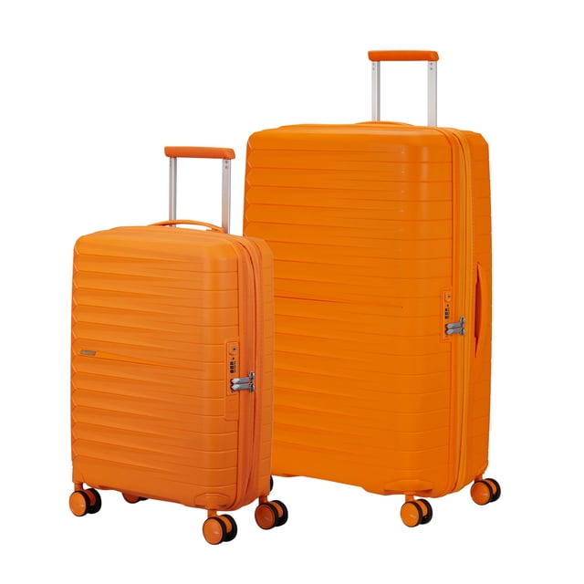 Ensemble de 2 valises à roulettes American Tourister FastForward – Orange