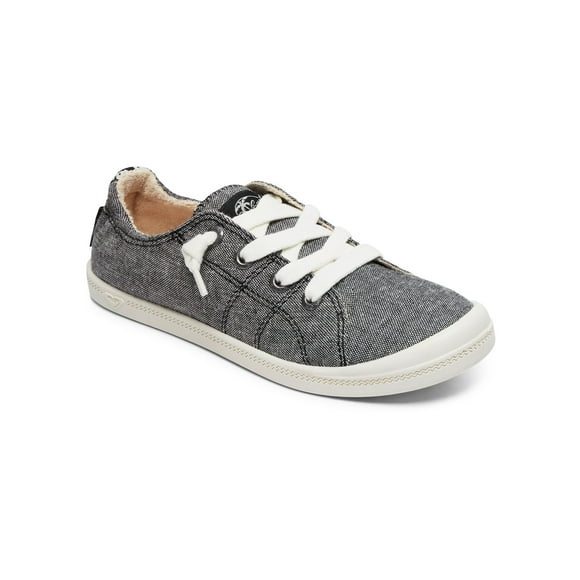 Roxy Women's Bayshore Slip On Shoe Sneaker, Black, 6.5