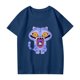 thumbnail image 1 of Pop cazadora para niña Demo-n Hunters Boys Girls Fashion Round-Neck Group Panels T Shirt （Navy）, 1 of 3