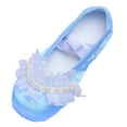 thumbnail image 1 of MIASHUI Chaussures pour Enfants Chaussures de Danse Chaussures de Danse Chaudes Ballet Performance Chaussures d'Intérieur Chaussures de Yoga Danse, Bleu, 9-9.5 Ans, 1 of 3
