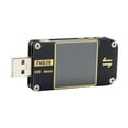 thumbnail image 3 of Medidor de potencia USB Medidor de voltaje y probador de corriente USB Pantalla LCD a color digital Multímetro de detección de carga rápida DC 4-24V, 3 of 7