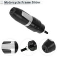 thumbnail image 5 of 10mm Motorcycle Slider Frame Aluminum Alloy Wheel Fairing Protection Crash Pad Protector Guard 40mm 185mm Silver Tone 1 Pc, 5 of 7