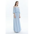 thumbnail image 4 of Women's Beach Wedding Periwinkle Blue Collection Bridesmaid Dress, 4 of 5