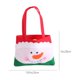 thumbnail image 3 of Fiudx Ofertas del día Bolsa de regalo no tejida con forma de muñeco de nieve y Papá Noel para Navidad, bolsa de dulces para niños, bolsa de manzanas para Nochebuena, decoraciones navideñas, 3 of 6