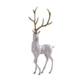 thumbnail image 4 of Figura de alce Escultura animal Colección de resina Adorno decorativo de escritorio para Blanco de pie, 4 of 9