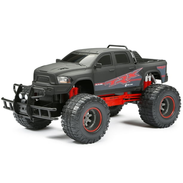 New Bright RC 112 Scale 4x4 Ram TRX Radio Control Trucks Black