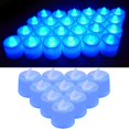 thumbnail image 1 of Flameless LED Candle Light Battery Powered Candles Tea Lights Lamp Wedding Birthday Party Decorations Romantic Lights FJH, 1 of 6