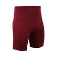 thumbnail image 4 of Gyexs Mens Cycling Shorts - Gym Shorts Men, Workout Gym Shorts for Basketball Hiking 9 Inch Inseam Wine, Size XL, 4 of 5