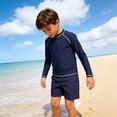 thumbnail image 4 of Sun Protection Sleeves Long Sleeve Top for Boys Solid Color Breathable Kids Shirt 4 12 Years, 4 of 9