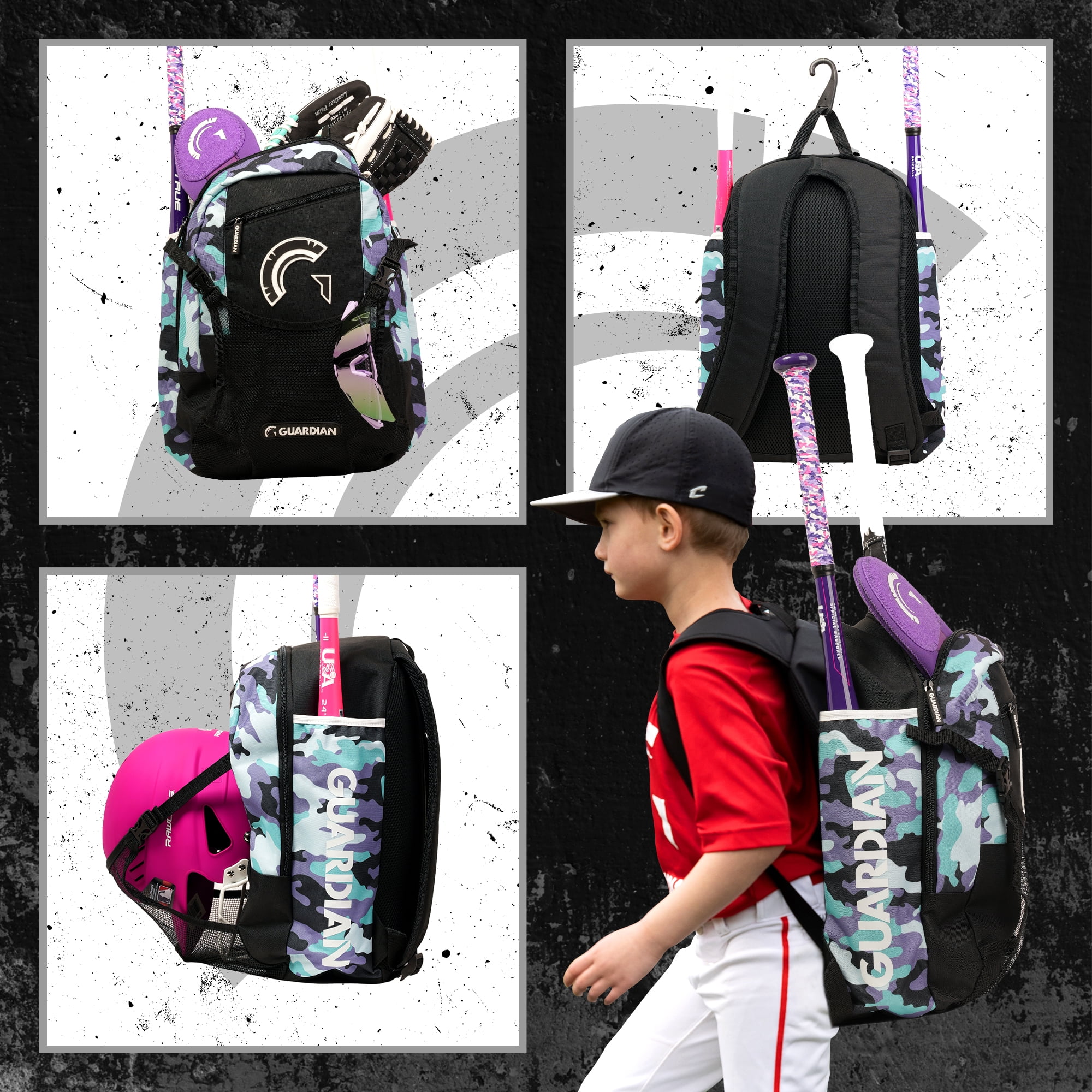 Mochilas Guardian color Guardia/purpura Juvenil