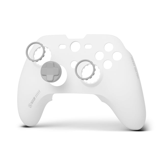 Kit de placa frontal desmontable blanca para control SCUF Valor PRO