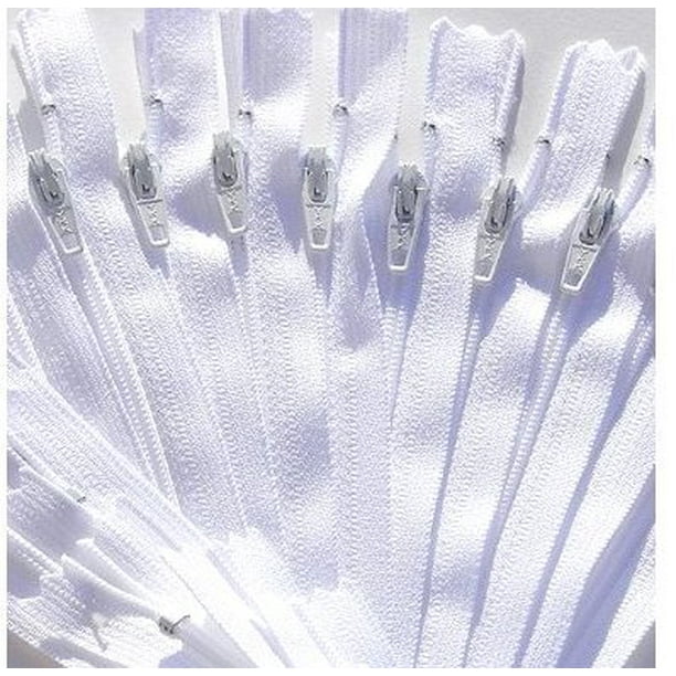 Zipperstop Wholesale YKKÂ® SALE 7" Zipper YKK Color 501 White 3 Skirt