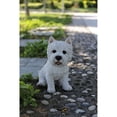 thumbnail image 2 of Hi-Line Gift Ltd, Sitting White Terrier, 2 of 2